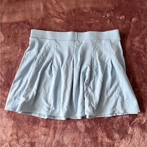 Blue Mini Skirt